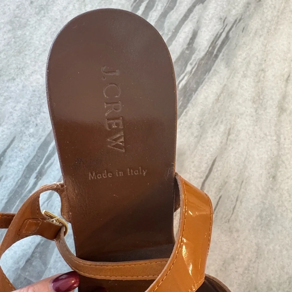 J. Crew Tan Wedges
